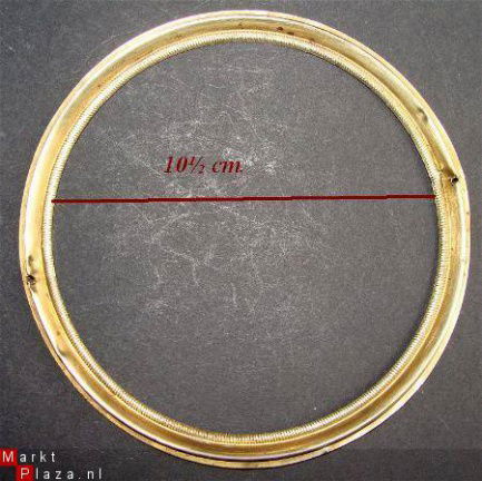 === Ring tafelklok = oud === 2434 - Afbeelding 2