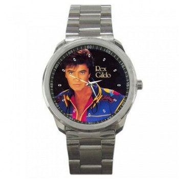 Rex Gildo Blaue Jacke Stainless Steel Horloge - 1