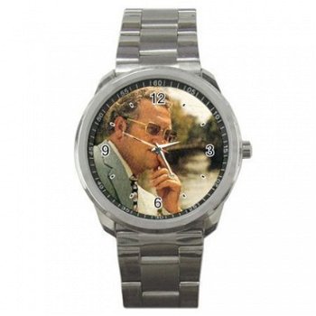 Johnny Jordaan Stainless Steel Horloge - 1