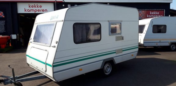 3 PERSOONS STAPELBED CARAVAN EIFELLAND 350 MET VOORTENT - 2