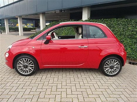 Fiat 500 C - 0.9 TwinAir T Lounge |Navi-Airco-Parkeersnesoren| - 1