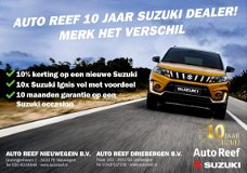 Suzuki Celerio - 1.0 Exclusive airco, lichtmetalen velgen, bluetooth, mistlampen voor, LED dagrijver