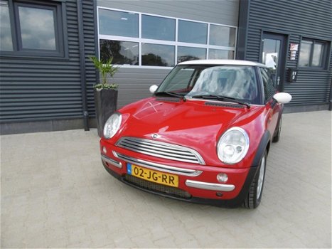 Mini Mini Cooper - 1.6 Pepper Airco Wit Dak LM Velgen - 1