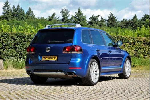 Volkswagen Touareg - 5.0 V10 TDI R50 Biscay Blau Perleffekt LUCHTVERING | ACC | |TREKHAAK Passat R36 - 1