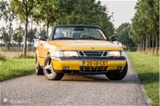 Saab 900 Cabrio - 2.0T Mellow Yellow, zeldzaam, lage kmstand