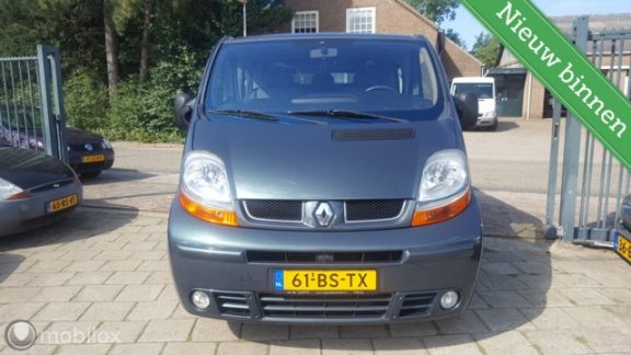 Renault Trafic - bestel 2.5 dCi DUBBEL CABINE/AIRCO/TREKHAAK - 1