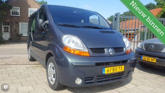 Renault Trafic - bestel 2.5 dCi DUBBEL CABINE/AIRCO/TREKHAAK - 1