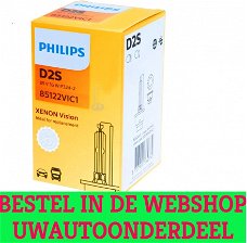 Philips D2S 85122VI Xenstart Vision xenon lamp 4400K