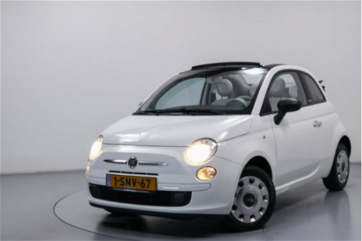 Fiat 500 C - 1.2 Half-Leder PDC Elektrisch Dak Elektrische Ramen - 1