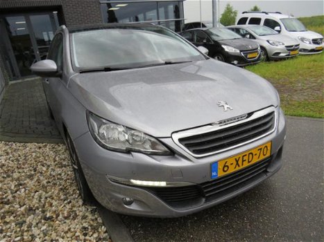 Peugeot 308 SW - 1.6 BlueHDI Blue Lease Executive Bruin Leder Achteruitrijcamera Panoramadak Navi Cl - 1