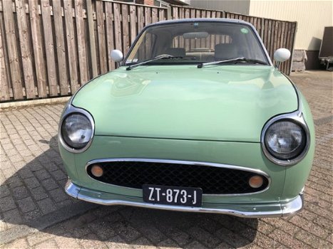 Nissan Figaro - 200 groen airco, automaat, turbo - 1