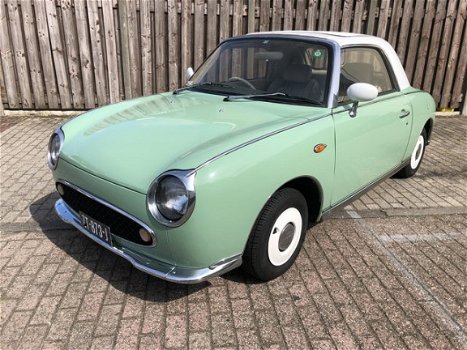 Nissan Figaro - 200 groen airco, automaat, turbo - 1