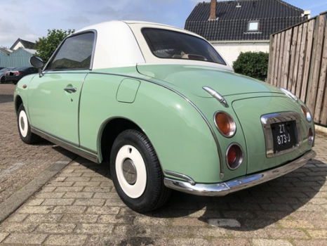 Nissan Figaro - 200 groen airco, automaat, turbo - 1