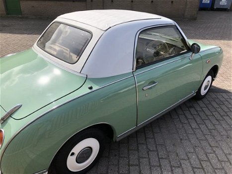 Nissan Figaro - 200 groen airco, automaat, turbo - 1