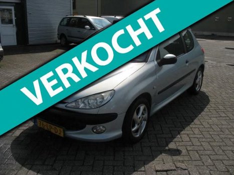 Peugeot 206 - 1.6-16V XS Goed onderhouden - 1