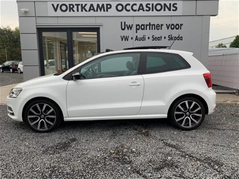 Volkswagen Polo - 1.2TSI 90 PK HIGHLINE PANO/LED/PDC/STOELVERW - 1