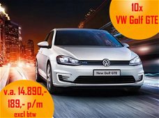 Volkswagen Golf - 10x 1.4 TSI GTE (7% bijtelling)
