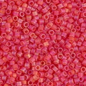 Miyuki delica kralen 11/0 - Opaque matte luster red DB-362 - 7