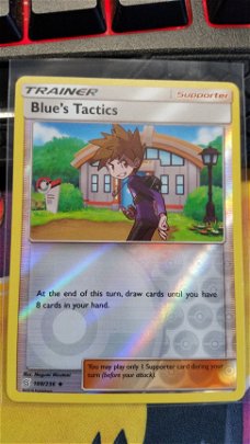 Blue's Tactics  188/236 (reverse) SM Unified Minds