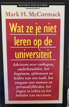 Wat ze je niet leren op de universiteit