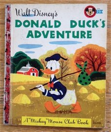 Walt Disney - Donald Duck's adventure - 1950 - A Mickey Mouse Club Book