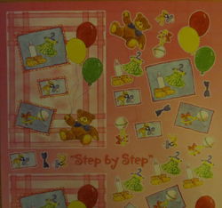 3D knipvel (A4) --- BABY / GEBOORTE --- ADIOS SBS 6004 --- DIVERSE AFBEELDINGEN
