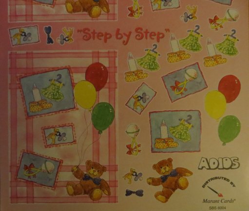 3D knipvel (A4) --- BABY / GEBOORTE --- ADIOS SBS 6004 --- DIVERSE AFBEELDINGEN - Afbeelding 3