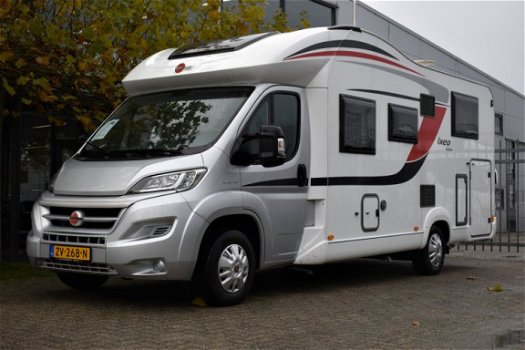 Bürstner IXEO TIME 726 G ENKELE BEDDEN + HEFBED FIAT CAMPER - 1