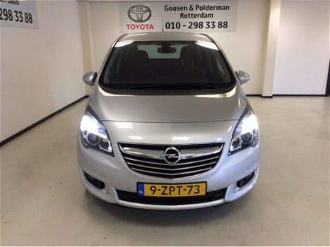 Opel Meriva - 1.4 Turbo Cosmo + pakket, leder, navi, 1e eigenaar - 1