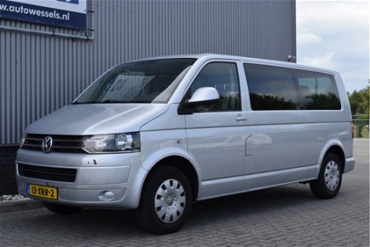 Volkswagen T5 - Caravelle 2.0TDI 102PK L2 Comfortline 9 Persoons, PDC, cruise control, airco, trekha - 1