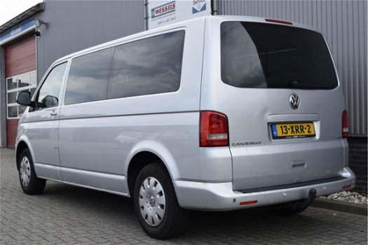 Volkswagen T5 - Caravelle 2.0TDI 102PK L2 Comfortline 9 Persoons, PDC, cruise control, airco, trekha - 1