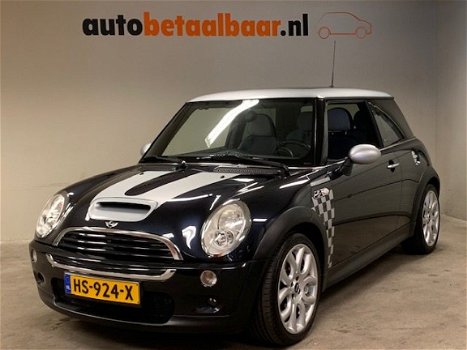 Mini Mini Cooper - S 1.6 CHECKMATE 170 PK AIRCO PANO SCHUIF KANTEL - 1