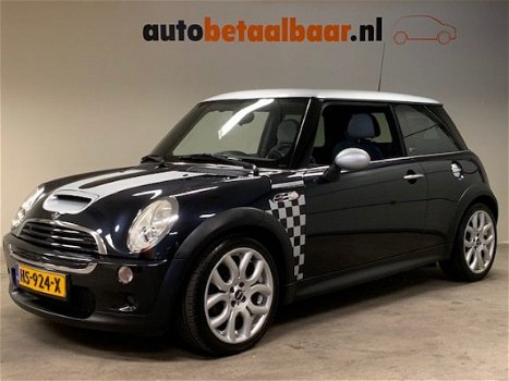 Mini Mini Cooper - S 1.6 CHECKMATE 170 PK AIRCO PANO SCHUIF KANTEL - 1