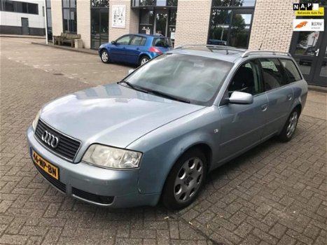 Audi A6 Avant - 2.4 quattro Pro Line 1 JAAR APK / AUTOMAAT / LEER / NAP / AIRCO/ NETTE AUTO - 1