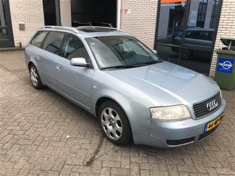 Audi A6 Avant - 2.4 quattro Pro Line 1 JAAR APK / AUTOMAAT / LEER / NAP / AIRCO/ NETTE AUTO - 1