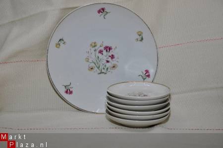 Brocante petit four stel C. M. Hutschenreuther, Hohenberg - 1