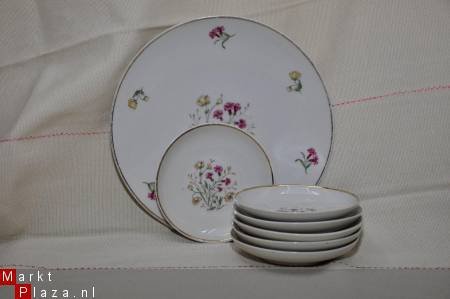 Brocante petit four stel C. M. Hutschenreuther, Hohenberg - 1