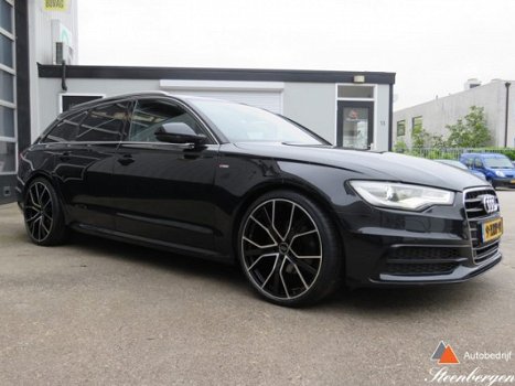 Audi A6 - 2.0 TDI automaat s-line org nl auto xenon led 21 inch velgen - 1