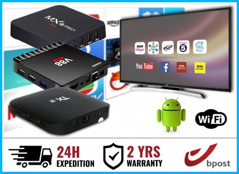 Android TV Boxes - Smart Media Player Netflix & Kodi - 2019 - 1