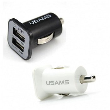 Nieuwe USB Stekker Muur Opladers Autoladers iPhone & Android - 2
