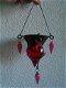 KERST WAXINELICHT HANGER OUD ZILVER OF ROOD OUD ZILVER Nieuw - 1 - Thumbnail