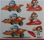 3D Knipvel (A4) --- KINDEREN --- MAINZEL MÄNNCHEN MM10009 --- JONGEN in een RACEAUTO en een VLIEGTUI - 3 - Thumbnail