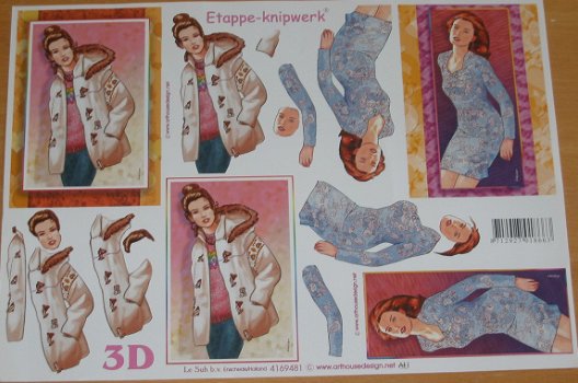 3D Knipvel (A4) --- KINDEREN --- Le Suh 4169481 --- TIENERMEISJES / TIENER MEISJES - 1