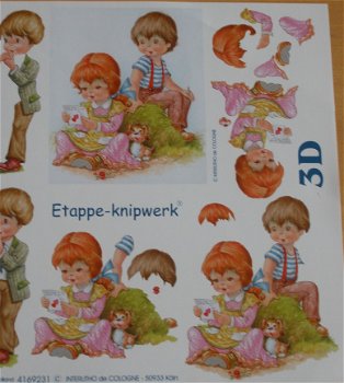 3D Knipvel (A4) --- KINDEREN --- Le Suh 4169231 --- DIVERSE AFBEELDINGEN - 3