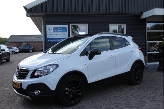 Opel Mokka - 1.4 T Cosmo BLACK EN WHITE UITVOERING, HALF LEDER, NAVIGATIE, CAMERA - 1