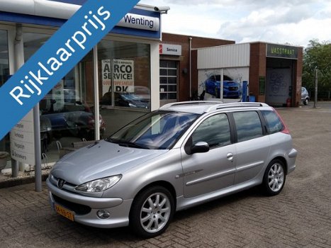 Peugeot 206 SW - 1.6-16V Quiksilver | Climate Control | Trekhaak | Dealer onderhouden | Zeer nette a - 1