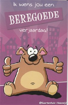 Ik wens jou een Beregoede Verjaardag