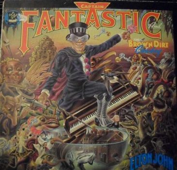 Elton John -Captain Fantastic and the Brown Dirt Cowboy - LP - 1