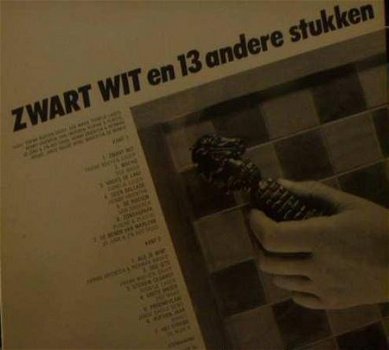 Zwart wit en 13 andere stukken - LP 1984 Pop in je moerstaal - 2