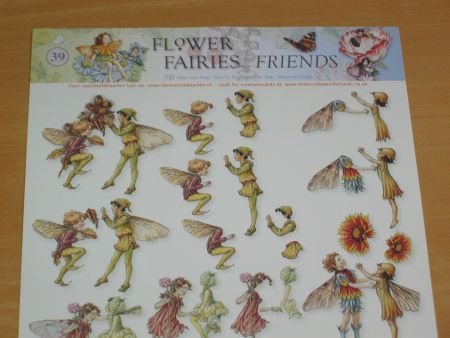 3D Knipvel (A4) --- KINDEREN --- FLOWER FAIRIES STAPFF39 --- FLOWER FAIRIES FRIENDS 39 - 2